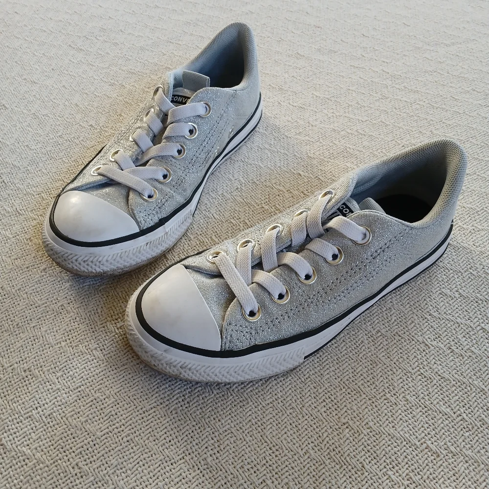 converse ♡ sparkly 13 slip on rave kids sneakers glitter y2k streetwear play
